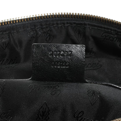 Gucci Leather Medium Babouska Boston Black 7 of 7