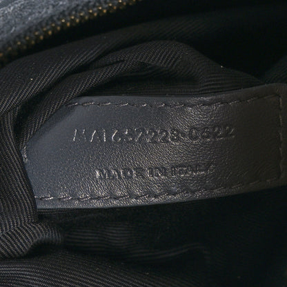 Saint Laurent Smooth Calfskin Le 5 A 7 Hobo Storm 7 of 10