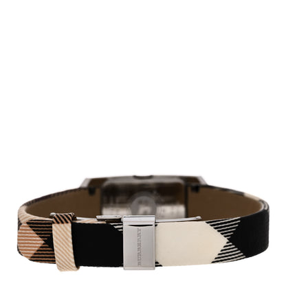 Burberry Stainless Steel Calfskin 20mm Heritage Nova Check Quartz Watch BU9503 3 of 5