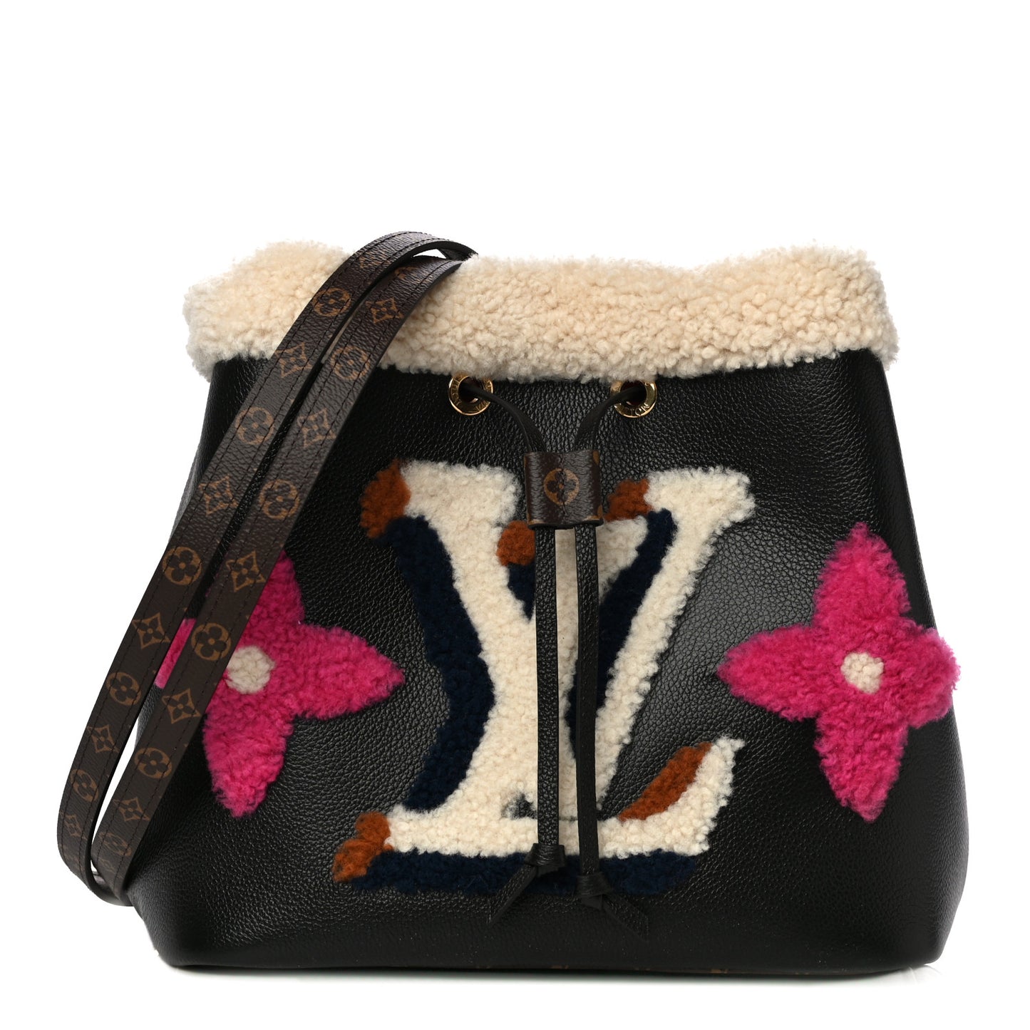 Calfskin Teddy NeoNoe MM Black