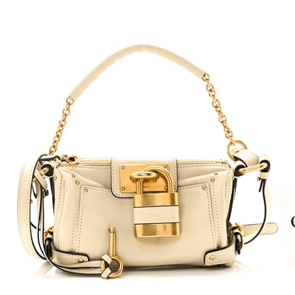 Chloe Grained Buffalo Small Paddington Chain Bag Cloudy Cream 1 of 9