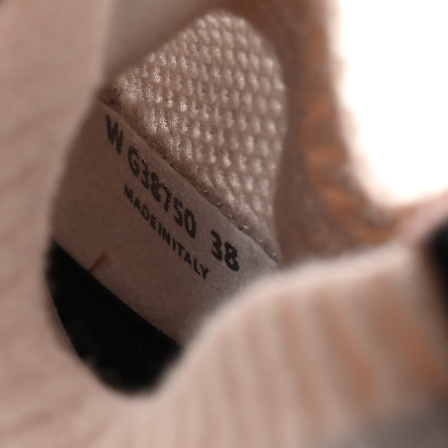 Chanel Mesh Suede Fabric Womens CC Sneakers 38 Light Pink 7 of 8