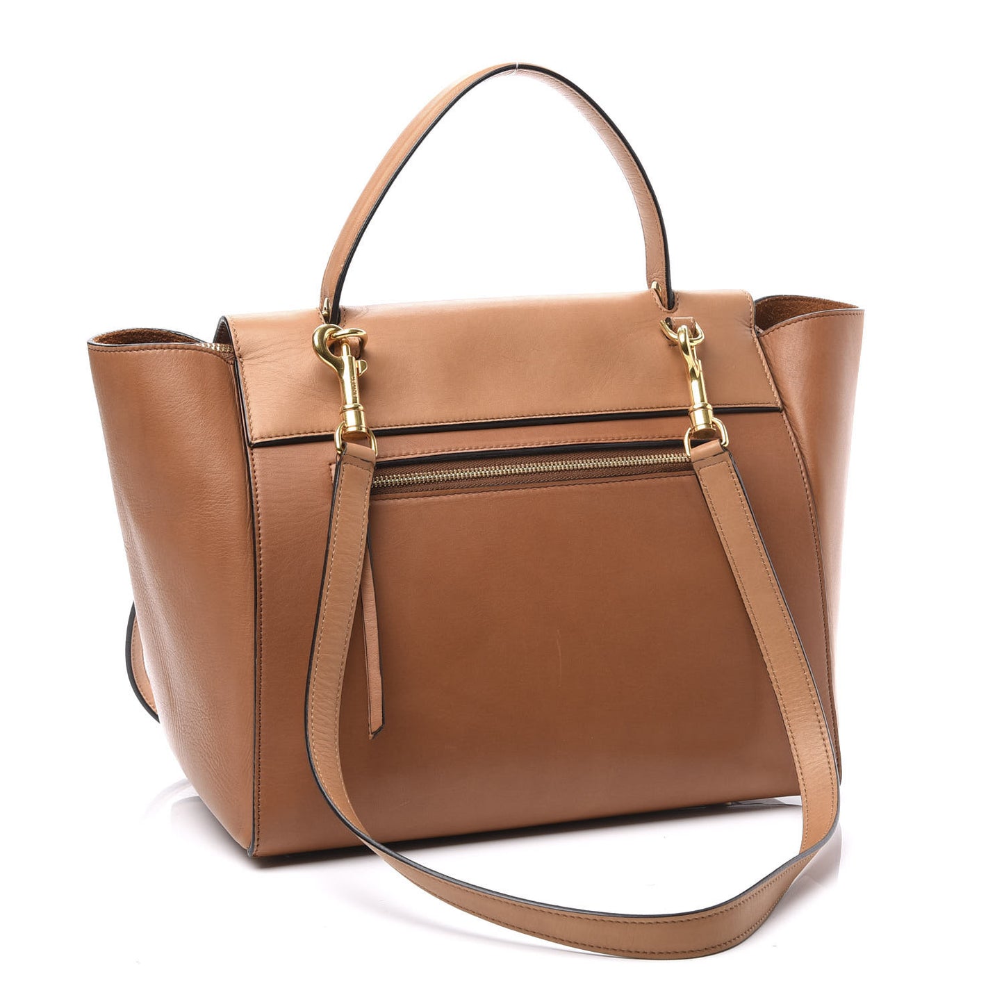 Natural Calfskin Mini Belt Bag Tan