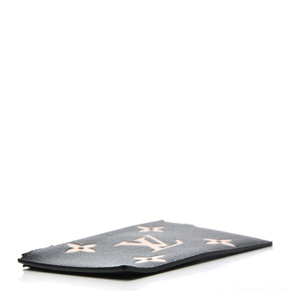 Louis Vuitton Empreinte Monogram Giant Neonoe MM Pochette Black Beige 4 of 6
