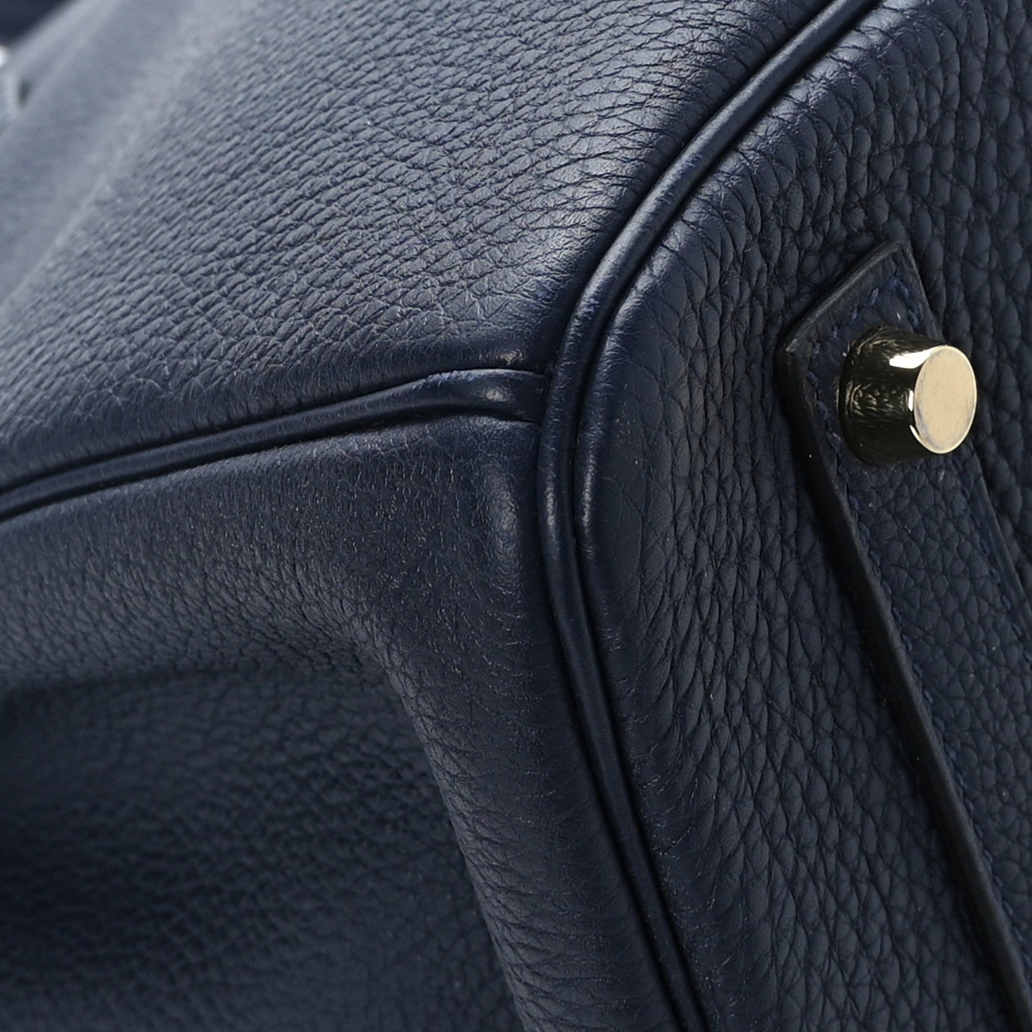 Hermes Togo Birkin 35 Bleu Nuit 11 of 12