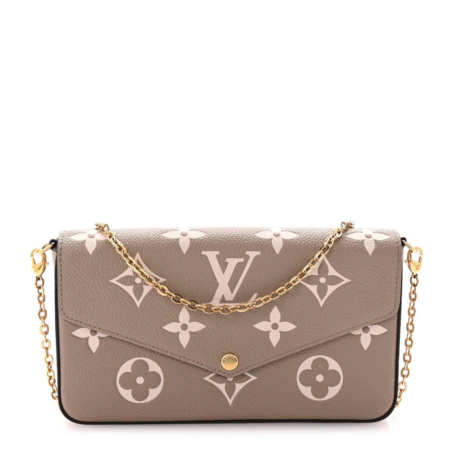 Empreinte Monogram Giant Felicie Pochette Tourterelle Creme