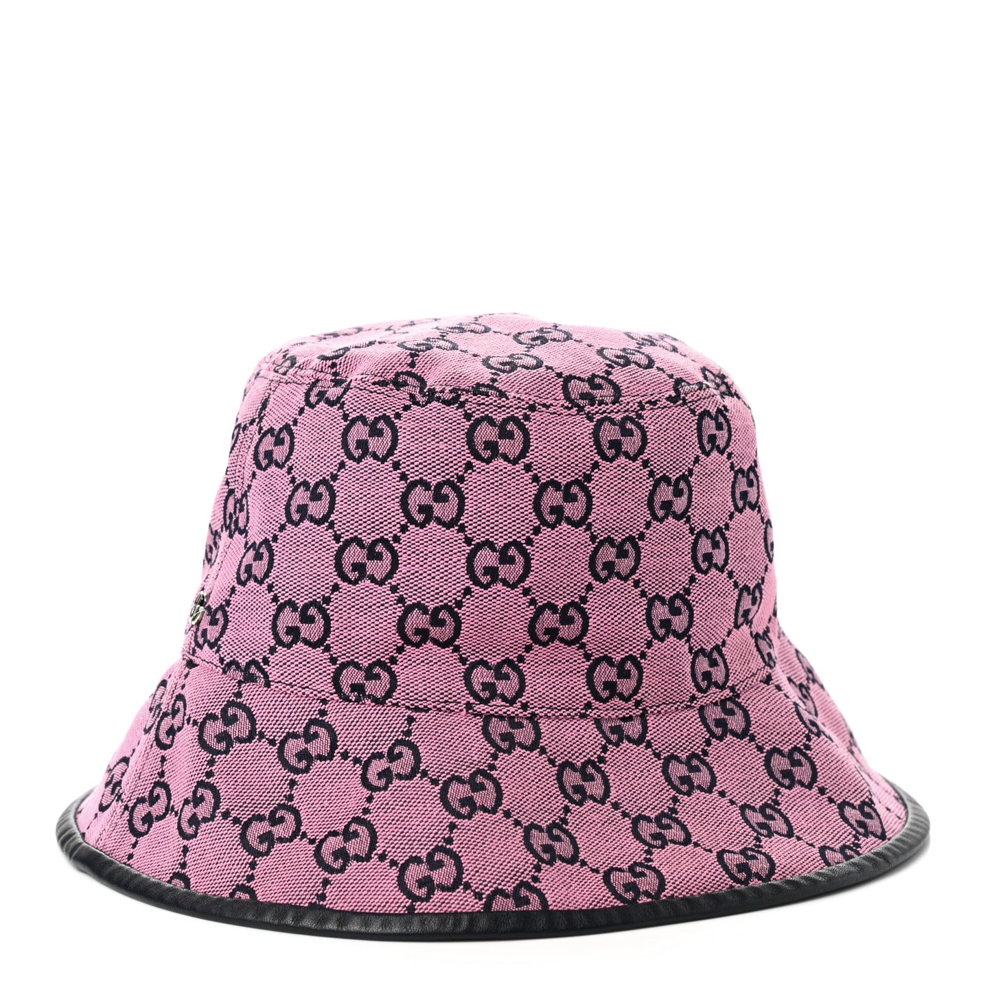 Canvas GG Monogram Bucket Hat XS Pink