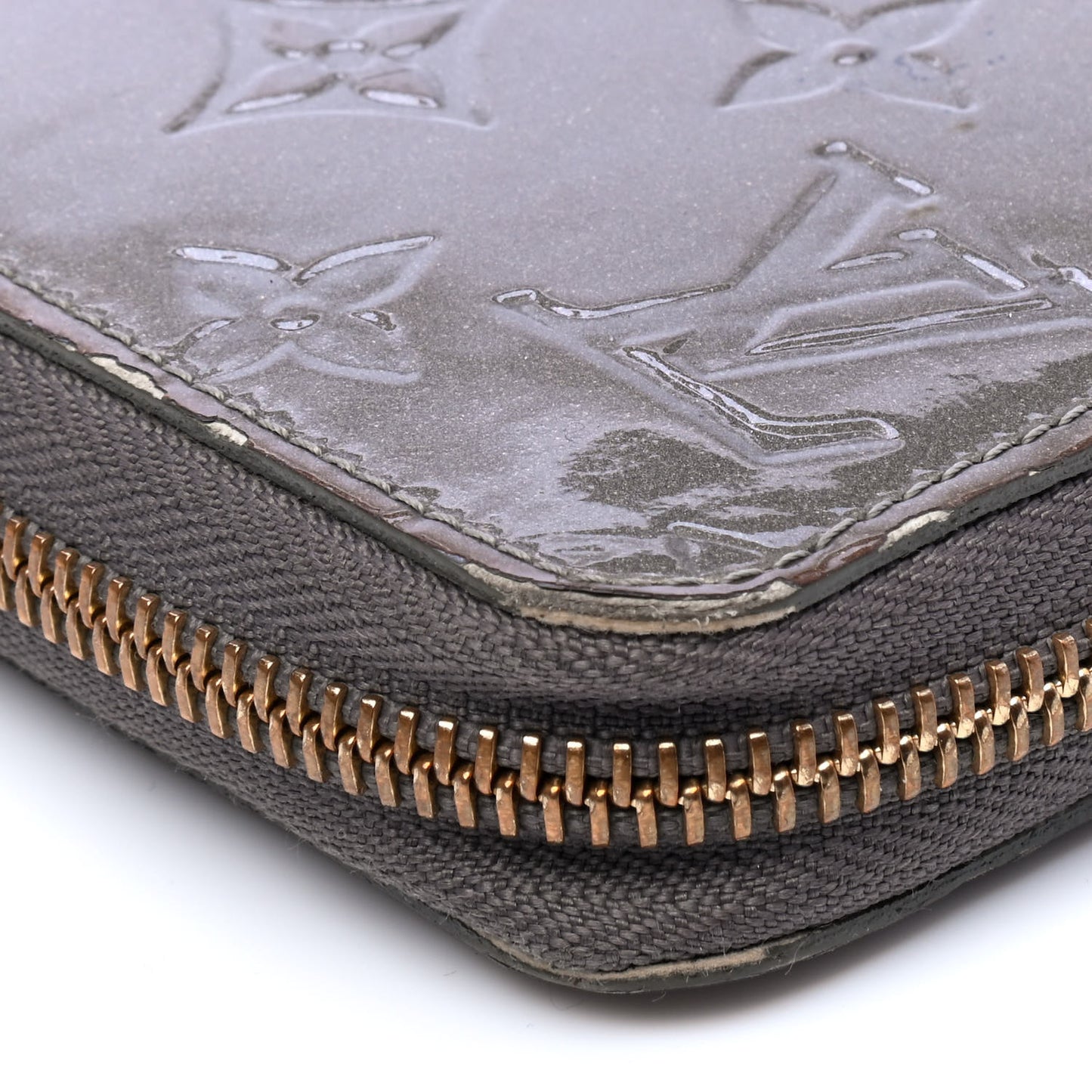 Vernis Zippy Wallet Gris Art Deco
