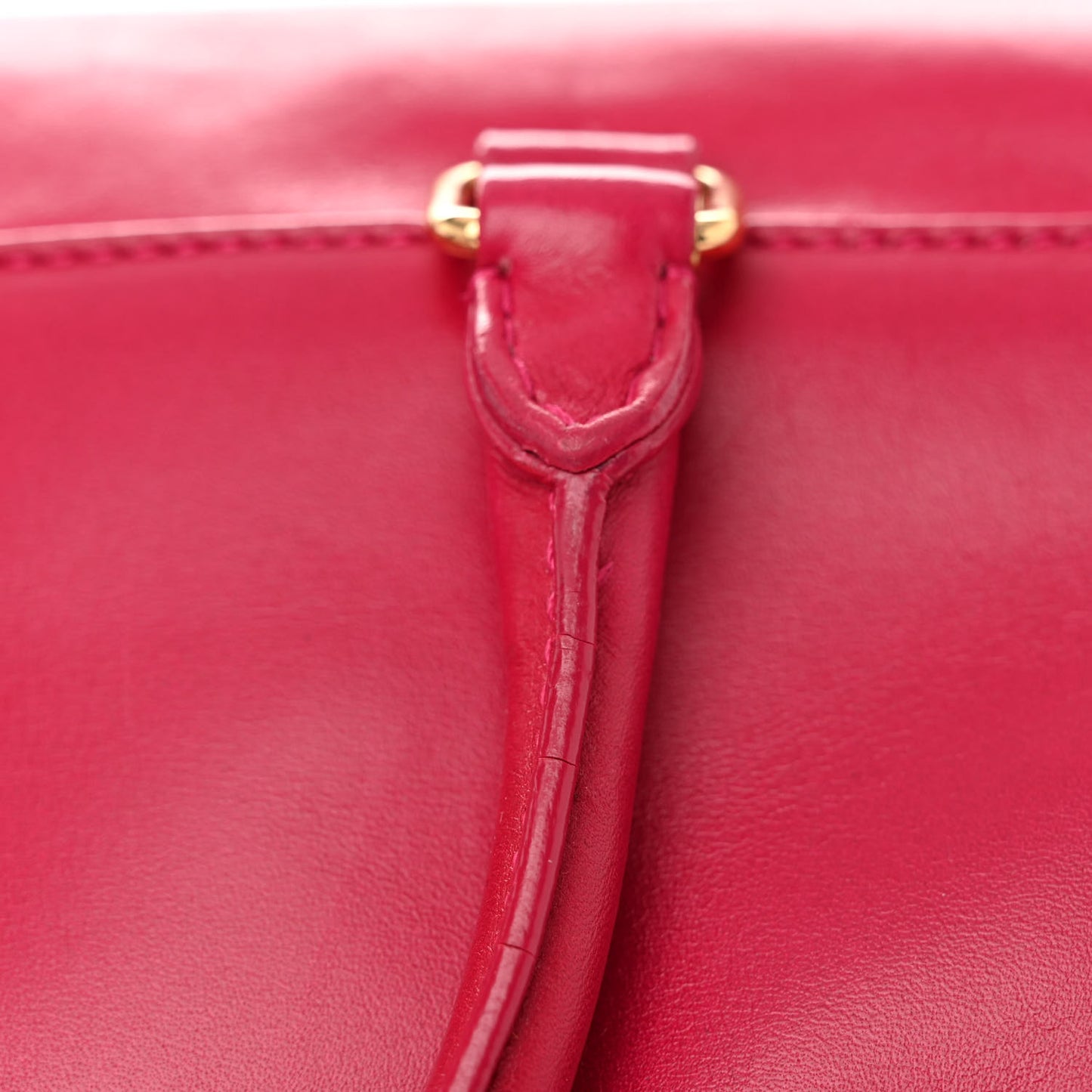 Calfskin Classic Baby Duffle Fuchsia