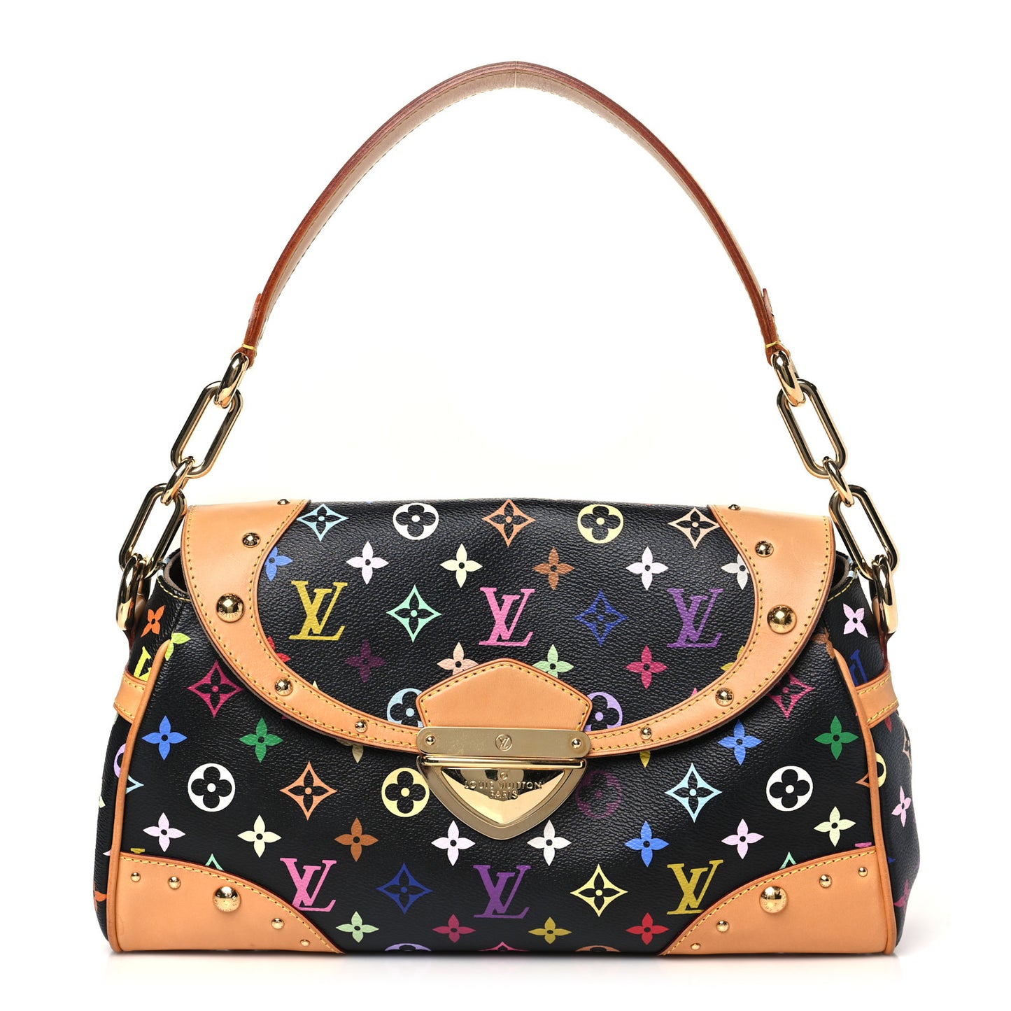 Monogram Multicolor Beverly MM Black