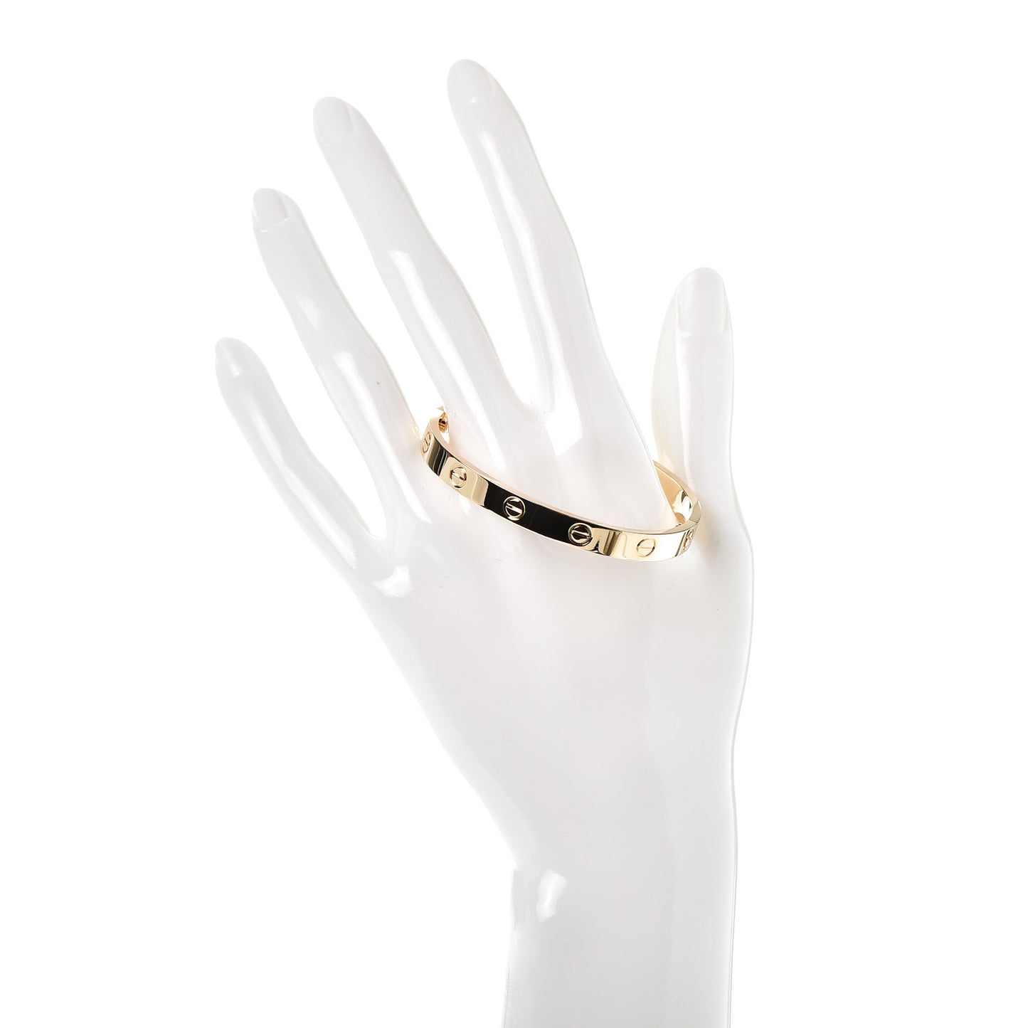 18K Yellow Gold LOVE Bracelet 16