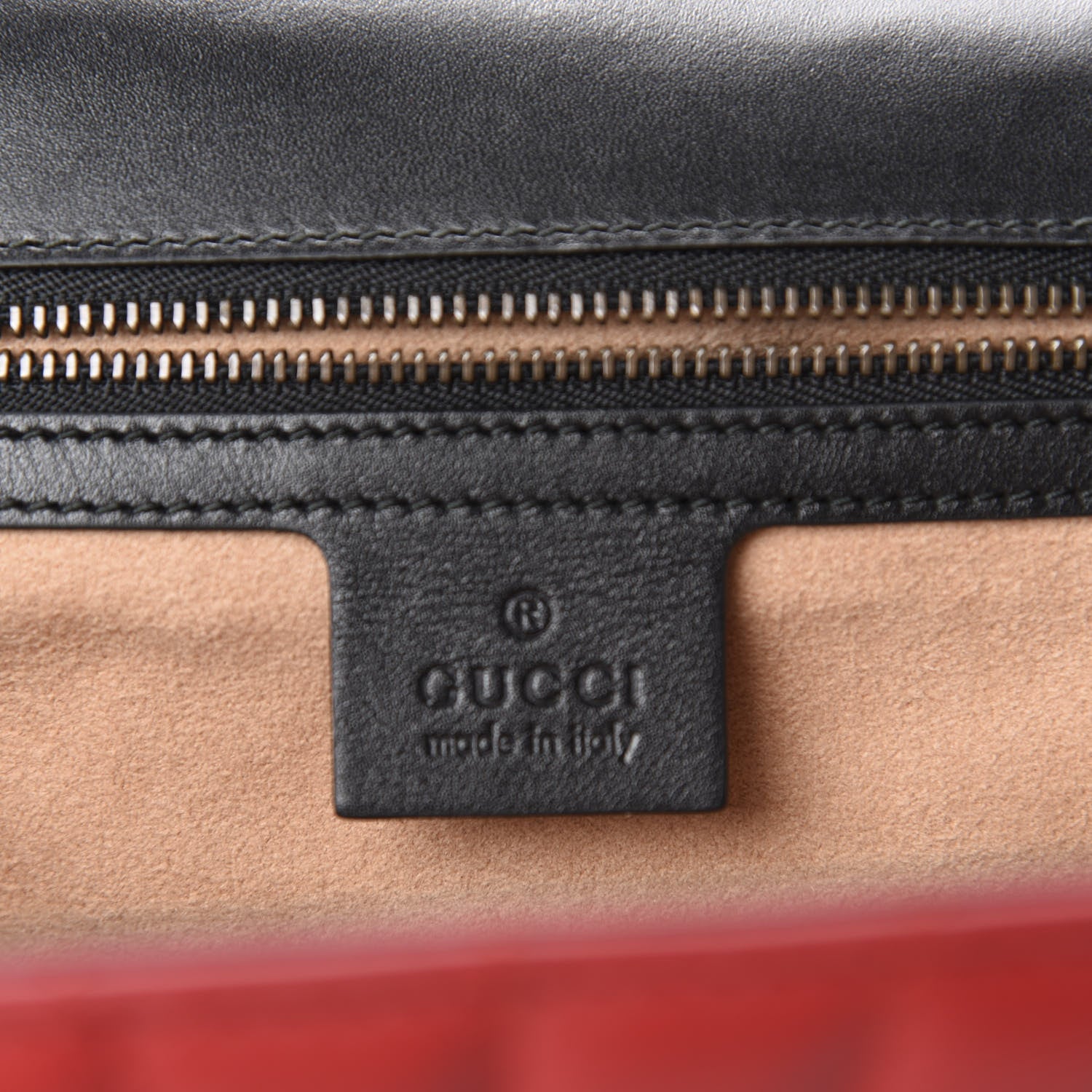 Gucci Calfskin Bamboo Trapuntata Queen Margaret Top Handle Bag Blue Agata Hibiscus Red Mystic White Sugar Pink 9 of 11