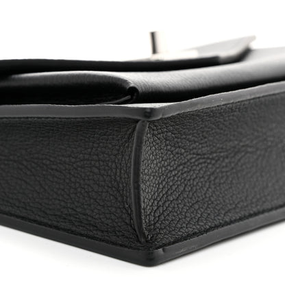Louis Vuitton Soft Calfskin My Lockme Chain Pochette Black 8 of 9