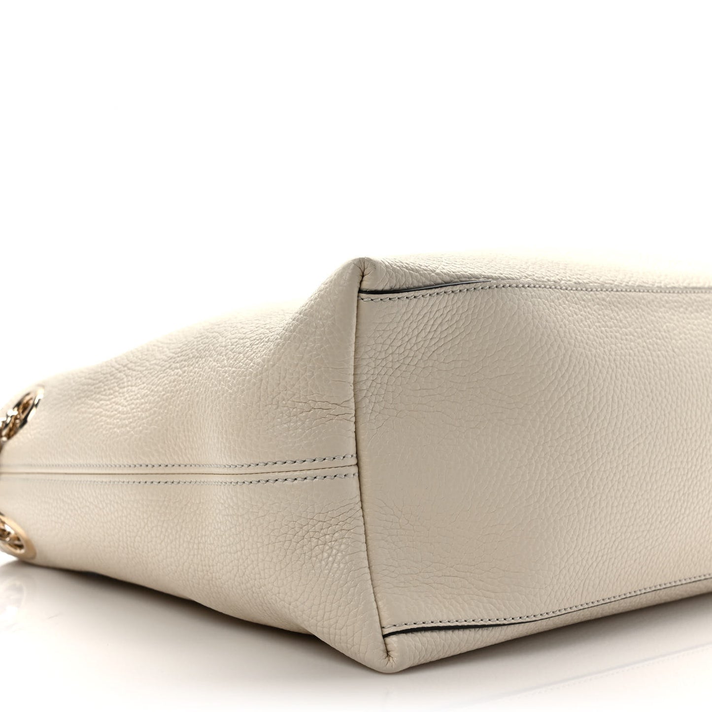 Cellarius Calfskin Medium Soho Chain Shoulder Bag Ivoire