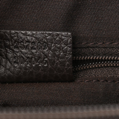 Gucci Nylon Monogram Small Boston Dark Brown 6 of 9