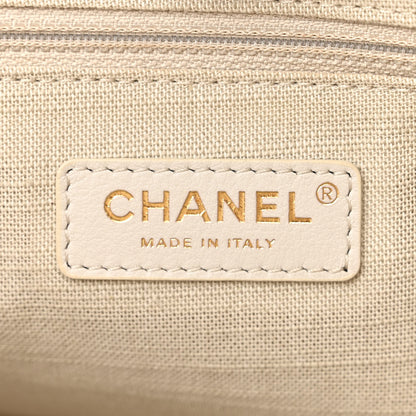 Chanel Mixed Fibers Small Deauville Tote Beige 8 of 14