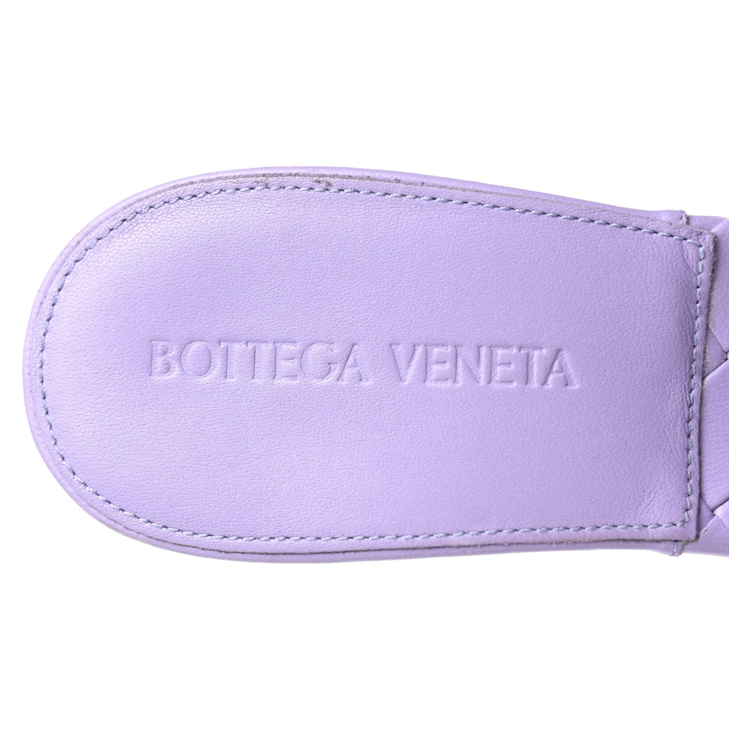 Bottega Veneta Nappa Maxi Intrecciato Lido Mule Sandals 37.5 Wisteria 6 of 10