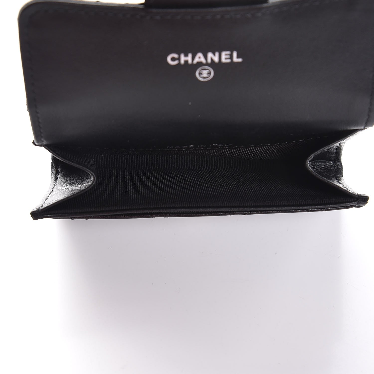 Chanel Aged Calfskin Quilted Reissue Flap Card Holder So Black 5 of 9