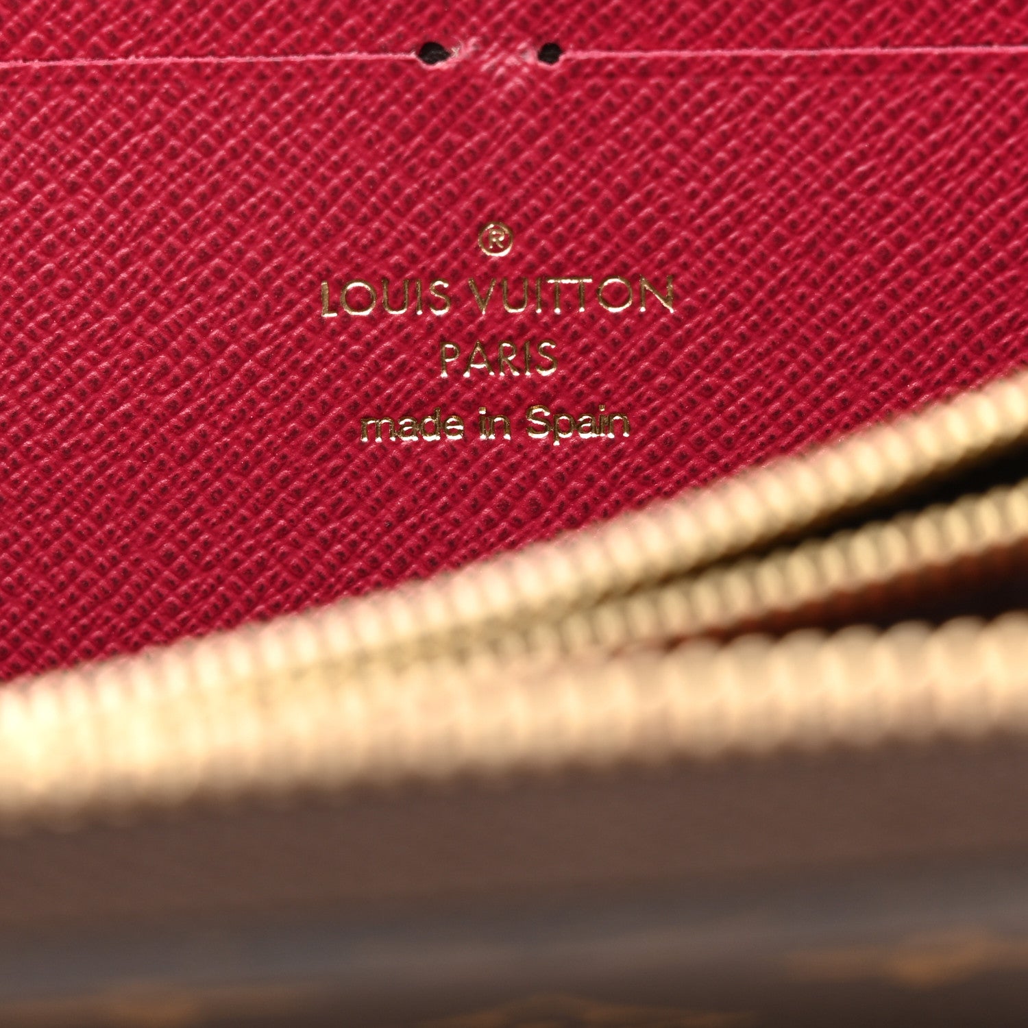 Louis Vuitton Monogram Clemence Wallet Fuchsia 6 of 8