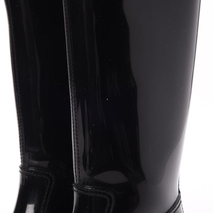 Gucci GG Rubber Rain Boot 37 Nero Black 10 of 18