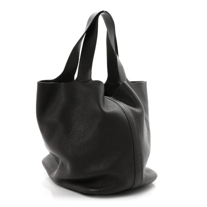 Hermes Taurillon Clemence Picotin Lock TGM Graphite 3 of 10