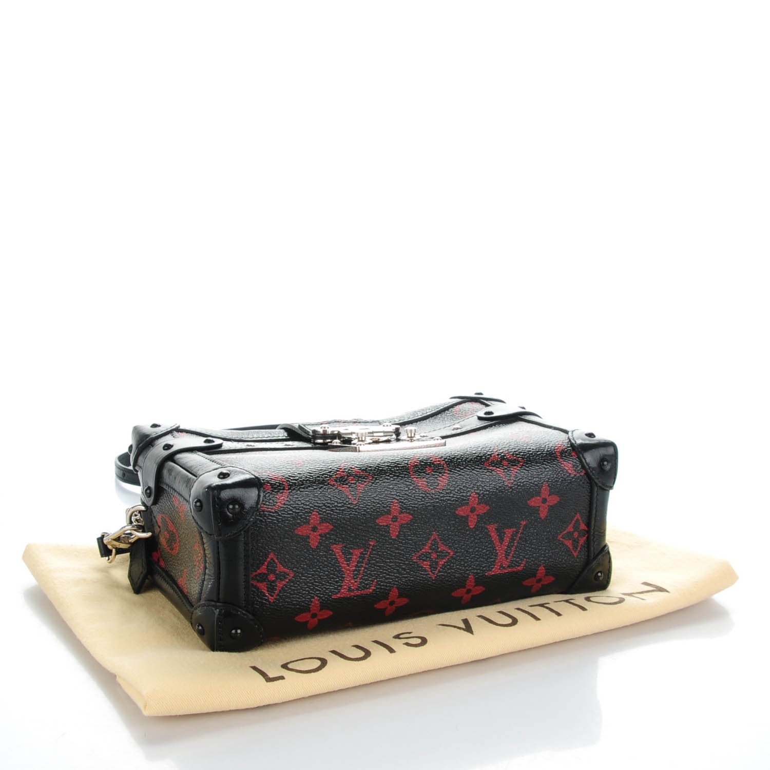 Louis Vuitton Monogram Petite Malle Soft MM Infrarouge 4 of 7