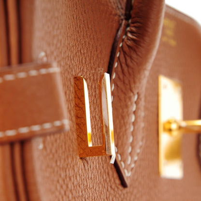 Hermes Togo Birkin 30 Gold 15 of 23