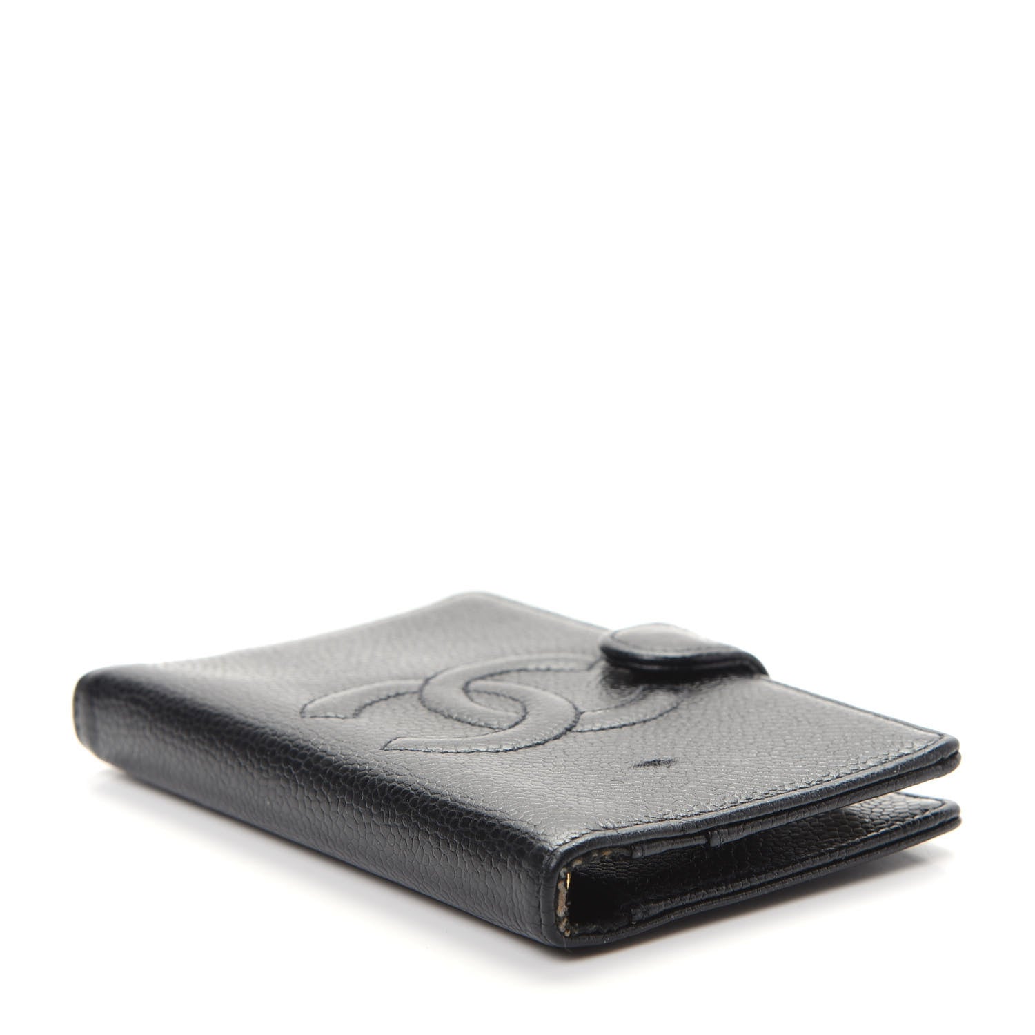 Chanel Caviar Timeless CC Ring Agenda Planner Black 4 of 10