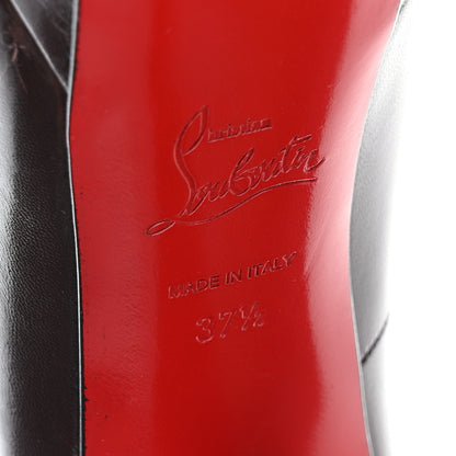 Christian Louboutin Kid Hi Elisa 100 Platform Pumps 37.5 Bordeaux 6 of 11