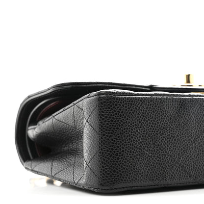 Chanel Caviar Quilted Small Double Flap Black 9 of 11