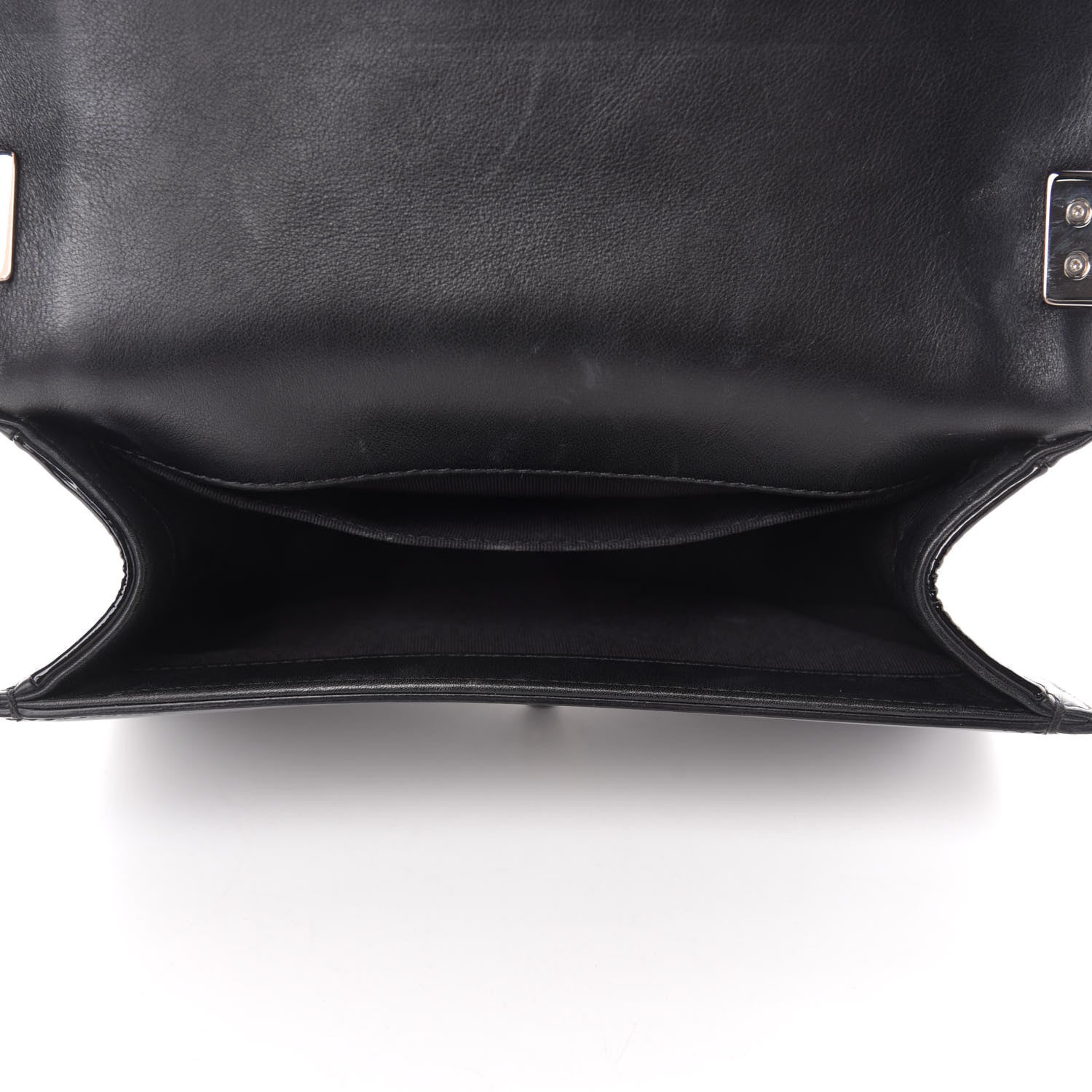 Chanel Patent Calfskin Quilted Small Boy Flap Black 5 of 13