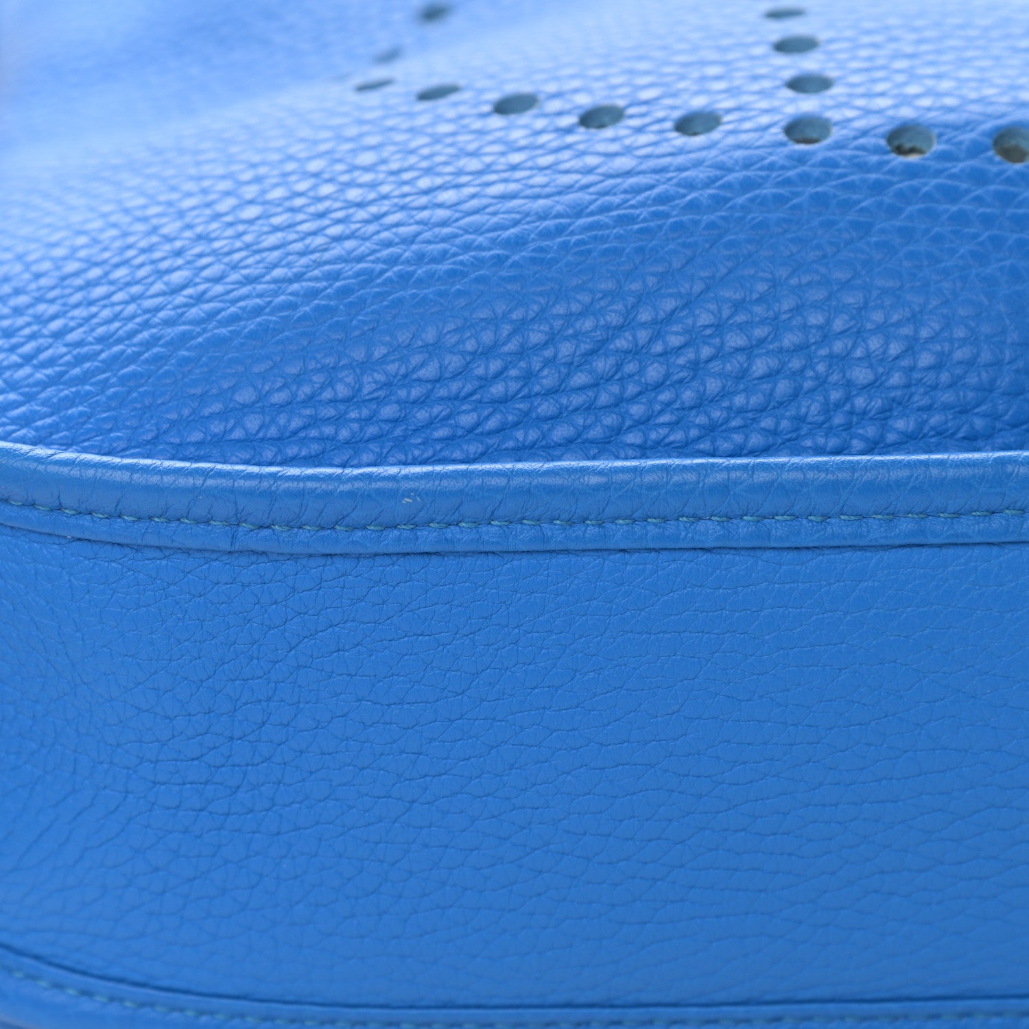 Hermes Taurillon Clemence Evelyne III PM Bleu Hydra 12 of 14