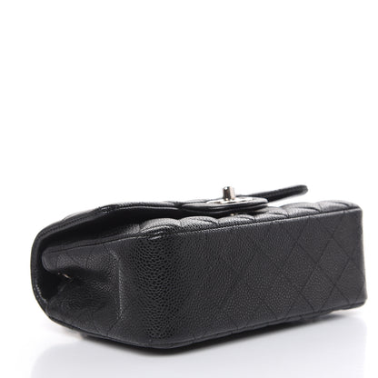 Chanel Caviar Quilted Mini Rectangular Flap Black 4 of 11
