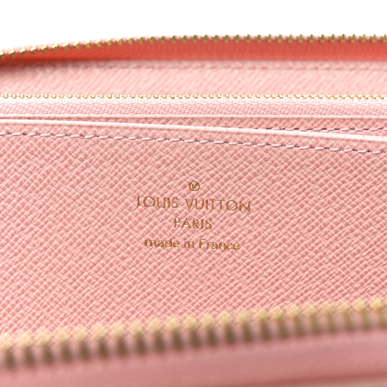 Louis Vuitton Damier Azur Zippy Wallet Rose Ballerine 6 of 6