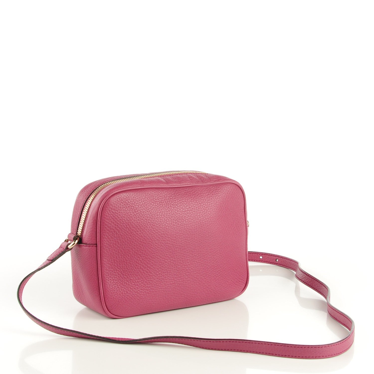 Gucci Pebbled Calfskin Small Soho Disco Bag Mauve 3 of 7
