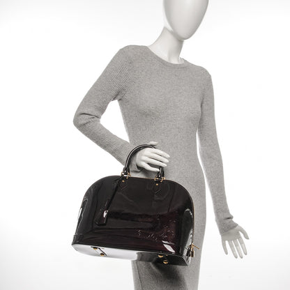 Louis Vuitton Vernis Alma GM Amarante 2 of 6