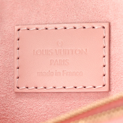 Louis Vuitton Damier Ebene Caissa Clutch Rose Ballerine 6 of 9