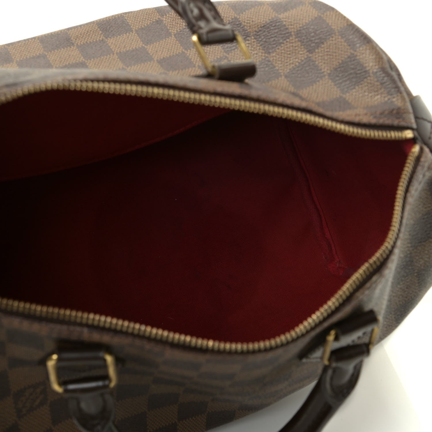 Louis Vuitton Damier Ebene Speedy 30 15 of 15
