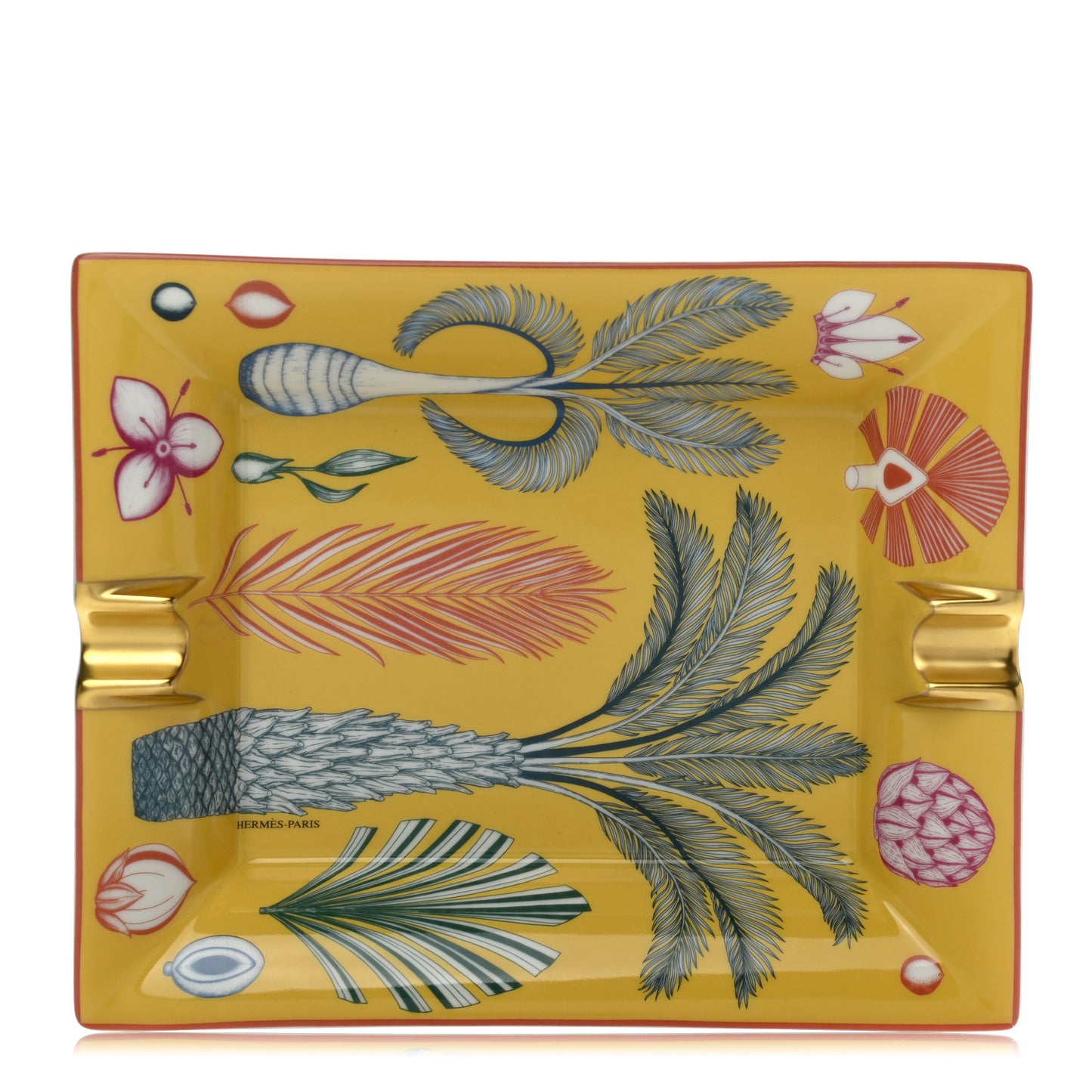 Porcelain Index Palmarum Ashtray Soleil