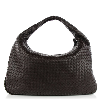 Bottega Veneta Nappa Intrecciato Large Veneta Hobo Ebano 1 of 8