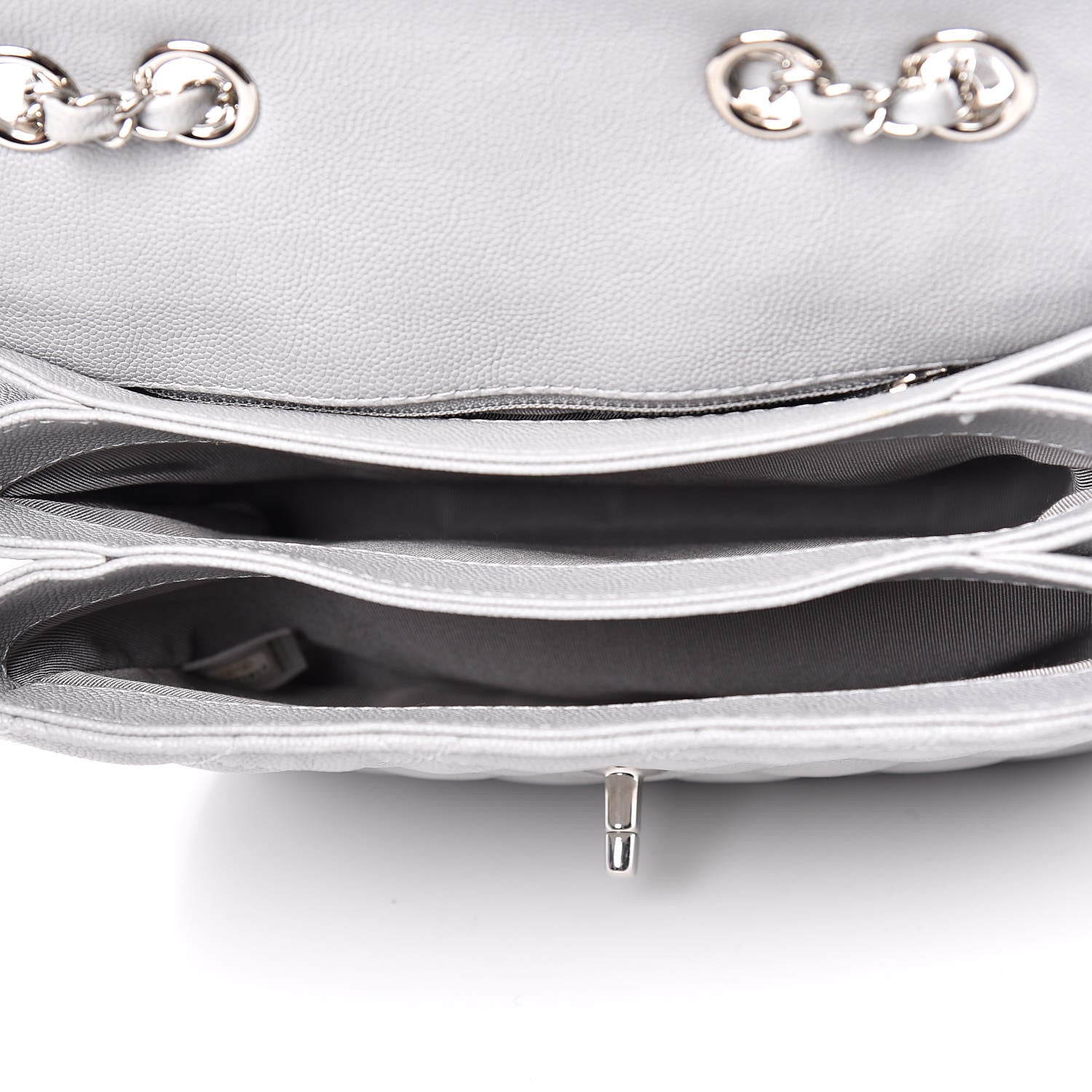 Chanel Caviar Quilted Medium Urban Companion Flap Grey 7 of 13