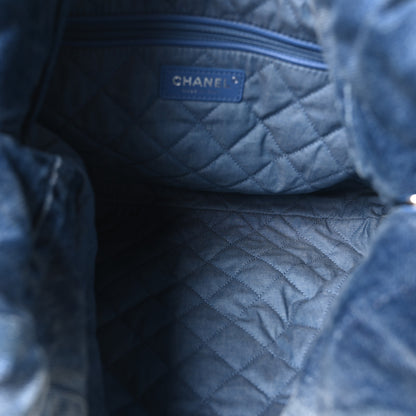 Chanel Denim Quilted Chanel 22 Blue 6 of 11