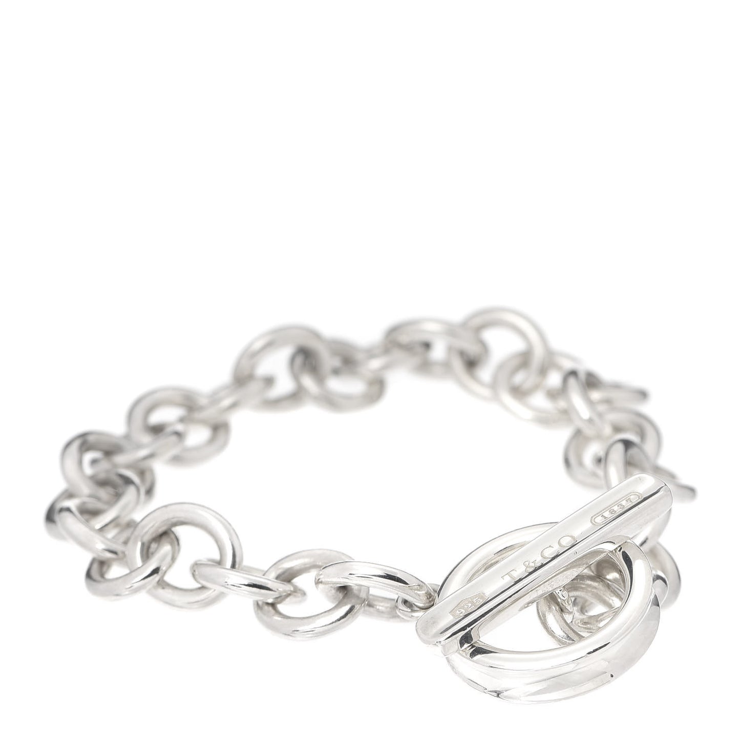 Sterling Silver 1837 Toggle Bracelet