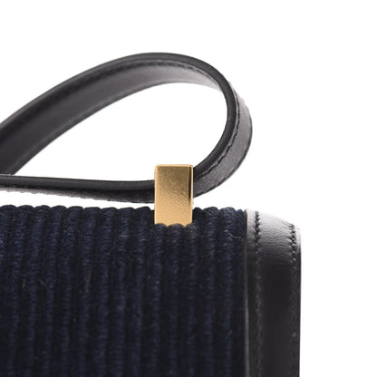 Hermes Velours Cotele Swift Constance 24 Black 21 of 21