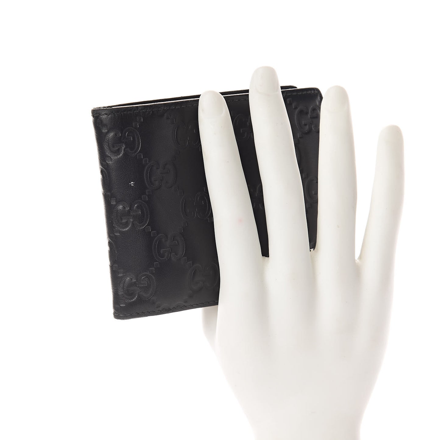 Guccissima Bi-Fold Wallet Black