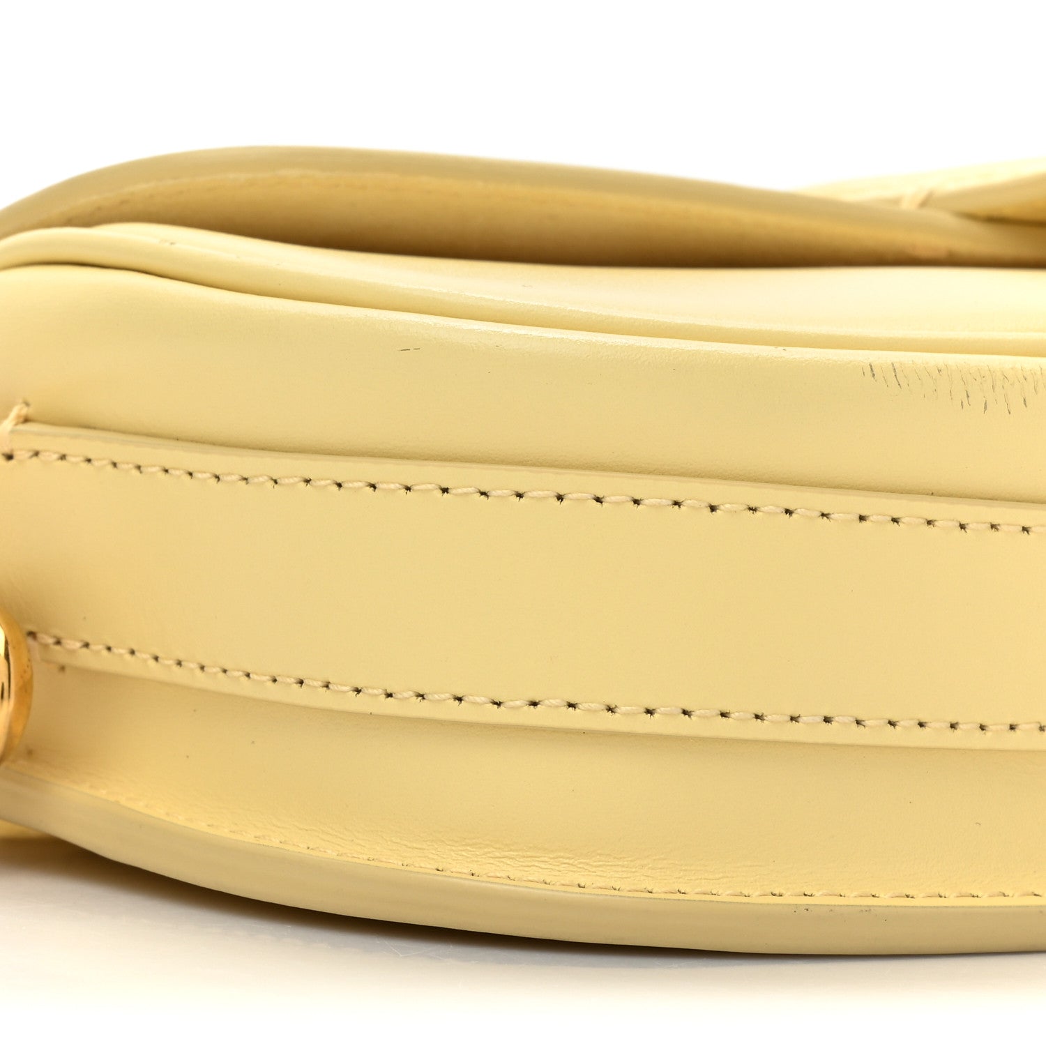 Christian Dior Box Calfskin East West Bobby Bag Pale Yellow 8 of 14