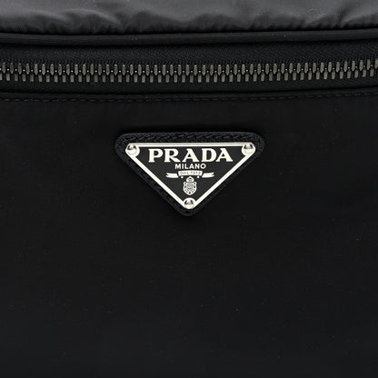 Prada Tessuto Nylon Saffiano Belt Bag Black 7 of 9