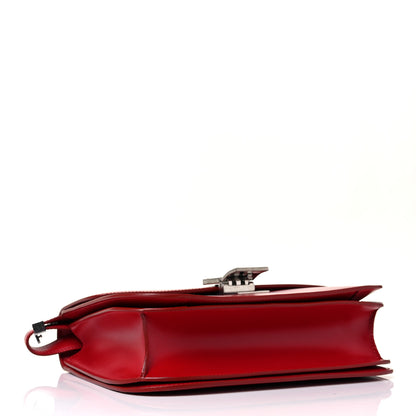 Celine Box Calfskin Medium Classic Box Flap Bag Red 3 of 8