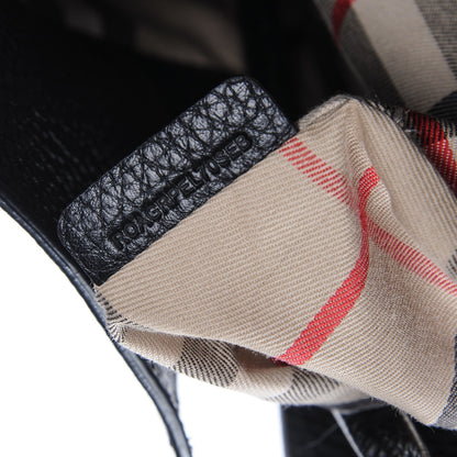 Burberry London Grainy Calfskin Medium Baynard Tote Black 7 of 8