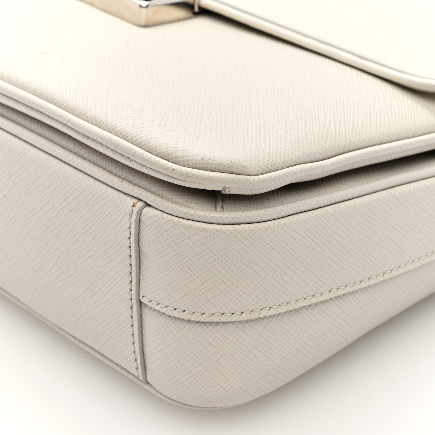 Saffiano Lux Sound Top Handle Pomice